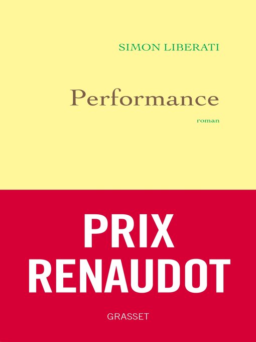 Title details for Performance by Simon Liberati - Available